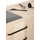 Greep SENSE MINI BA160 L167 aluminium rvs-look
